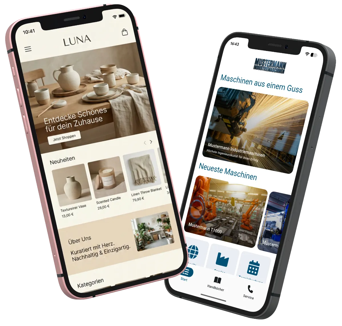 App Baukasten für alle Branchen